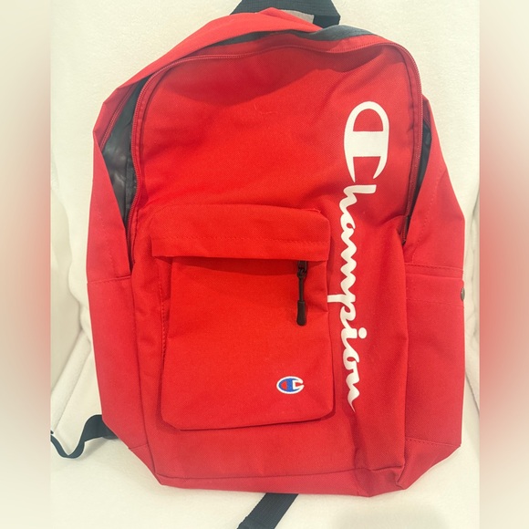 Champion Bold Red Backpack For Male or Female main image 5